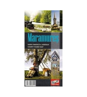 Harta Turistica a Judetului Maramures, Romana/Engleza