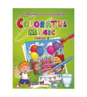 Ne amuzam si cu apa coloram - Coloratul magic - cartea 2
