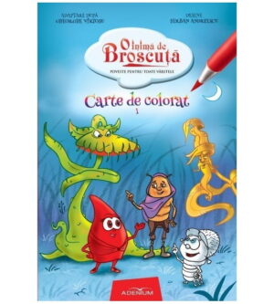 O inima de Broscuta: Carte de colorat, vol. 1 (ed. tiparita)