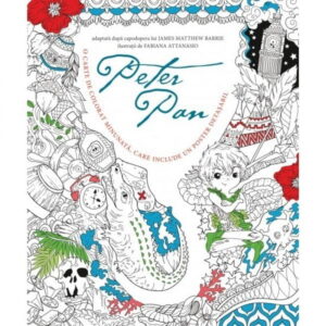 Peter Pan - carte de colorat cu poster