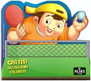 Tenis de masa - carte de colorat