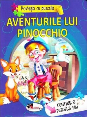 Aventurile lui Pinocchio - Povesti cu puzzle