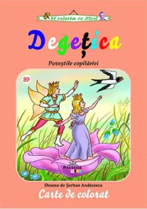 Degetica - carte de colorat
