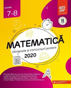 Matematica in concursuri scolare VII-VIII (2020)