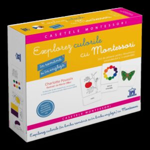 Explorez culorile cu Montessori in Romana si in Engleza (163 jetoane)