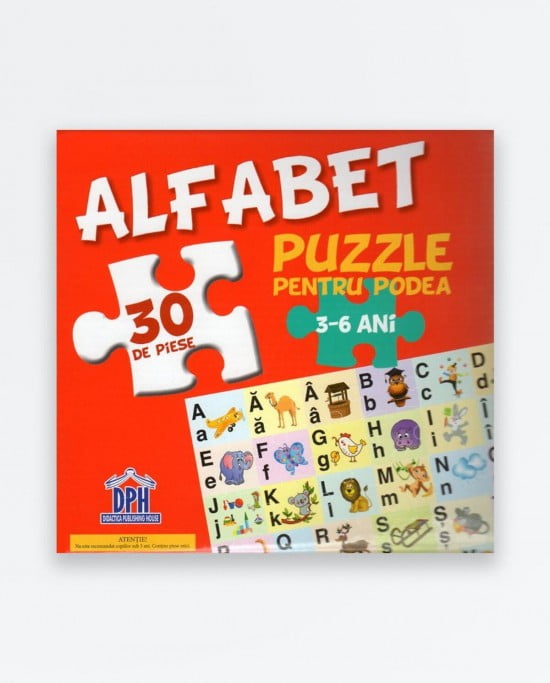 Alfabet - Puzzle pentru podea