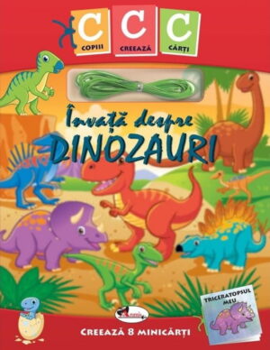 Copiii creeaza carti. Invata despre dinozauri
