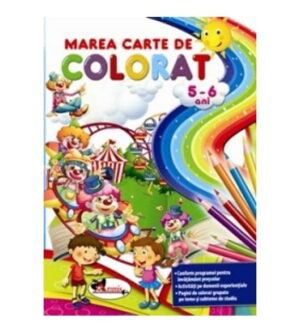 Marea carte de colorat (5-6 ani)