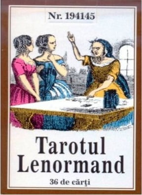 Tarotul Lenormand - 36 de carti - Mademoiselle Lenormand - Editura Adevar Divin